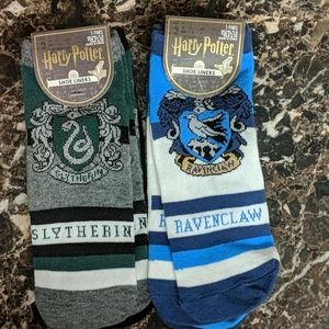 (2) 3 pair packs Harry Potter Shoe liners Sz 6-10